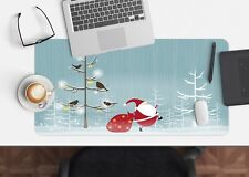 3D Santa Claus Gift O40 Christmas Non-slip Office Desk Keyboard Pad An picture
