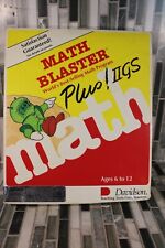 Davidson Math Blaster Computer Game True IIGS Case and Manual Only picture