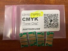 4 x Toner Chip for Konica Minolta Bizhub C3110 (TNP51) Refill picture