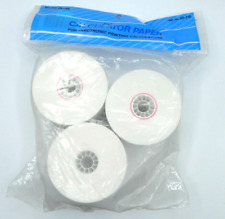 3 Rolls Radio Shack 65-710 Paper For Electronic Printing Calculators NOS 2-1/4” picture