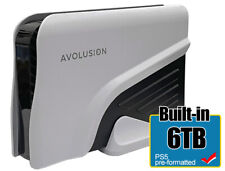 Avolusion PRO-Z Series 6TB External Gaming Hard Drive for PS5 Game Console WHITE picture