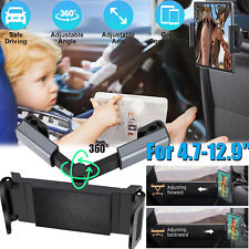 360° Car Back Seat Headrest Mount Tablet Holder for 4.7-13” Universal iPad Phone picture