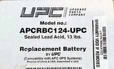 UPC APCRBC124-UPC Battery - APC SMC1000I-2U SMC1000-2U BR1500GI BR1500G-FR - NEW picture