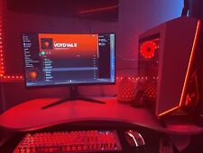 Corsair Gaming PC i5-9600K GeForce 1660-Ti SC Ultra 6GB W/ 27 In Curved Monitor picture