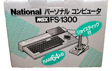 NATIONAL Personal Computer FS-1300 MSX W/ Joystick Junk for parts picture