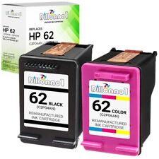 2PK for HP 62 (C2P04AN) Black (C2P06AN) Color Ink for HP ENVY 5660 7640 7645 picture