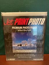 Jet Print Photo Photo Paper Premium Paper Brilliant High Gloss Sealed NOS 2001 picture