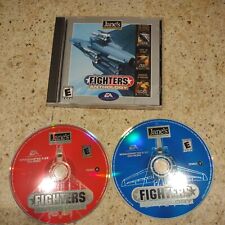 Jane's Fighters Anthology Jewel Case - PC Combat Flight Simulation 2 disc & book picture