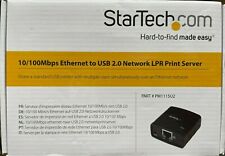 StarTech.com - PM1115U2 - 10/100Mbps Ethernet to USB 2.0 Network Print Server picture