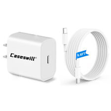 20W PD USB C Wall Charger and 100W USB-C Cable for iPad Pro 12.9 11 inch mini 6 picture