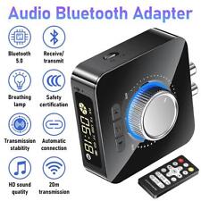LED Digital Bluetooth 5.0 Receiver Transmitter HiFi Stereo AUX RCA Audio Adapter picture