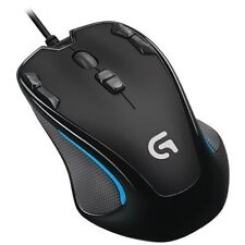 Logitech G300s Optical Gaming Grip Mouse Wired PC Computer Black 910-004360 picture