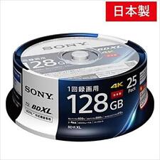 SONY Blu-ray Disc 25packs BD-R XL 128GB for Video1-4x 25BNR4VAPP4 NEW Japan picture