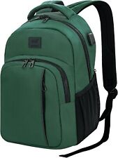WOLT | Casual Laptop Backpack for Women & Men, Computer Bags with USB Green  picture
