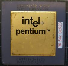 INTEL A80502-90 SX923 L391043-0634, PENTIUM 90 MHZ CPU PROCESSOR Gold Ceramic picture