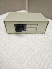 Manual Data Transfer Switch Box 2-Position 2-Port A/B Vintage picture
