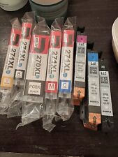 8 pk GENUINE CANON  270XL BK / 271XL BK & TRI-COLOR INK MG5720, MG6820, MG7720 picture