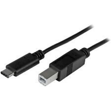StarTech.com 2m 6 ft USB C to USB B Cable - M/M - USB 2.0 - USB Type C Printer picture