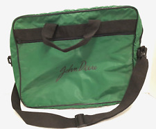 John Deere Laptop Messenger Waterproof Bag 16x12x3 Adjust Shoulder Strap Nylon picture