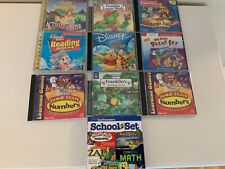 Lot Of 10 Vintage Kids Windows PC. Games/ Learning CD-Rom - Great Condition picture