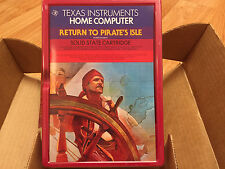 RETURN TO PIRATES ISLE for Texas Instruments TI 99/4a Computer  -NEW CASE FRESH  picture
