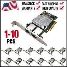 Intel X540-T2 X540-AT2 10G PCI-E Dual RJ45 Ports Ethernet Network Adapter Lot picture