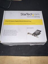 StarTech.com Dual Port PCI Express (PCIe x4) Gigabit Ethernet Server Adapter picture