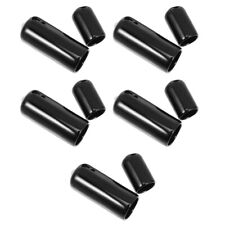 10 Pcs Pool Cue Tips Replacement Kit Case Rubber Billiards picture