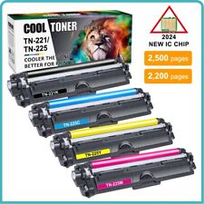 4 x TN225 Toner Cartridge For Brother TN221 HL-3170CDW MFC-9130CW MFC-9340CDW picture