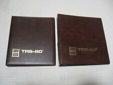 Vintage Radio Shack TRS-80 Model I/III MICRO-COMPUTER Puffy 3-Ring Binder Lot picture