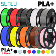 SUNLU PLA+/SILK 3D Printer Filament PLA Plus 1.75mm 1KG +/-0.02mm Multicolor picture