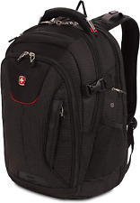SwissGear Unisex-Adult 5358 USB ScanSmart Laptop Backpack, Large, Black Dot  picture