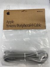 Vintage Apple System Peripheral 8 Cable New Old Stock Sealed M0197LL/B  picture