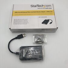 LOT OF 2 NOS StarTech.com USB32DVIPRO USB 3.0 Multi-Monitor DVI VGA Adapter READ picture