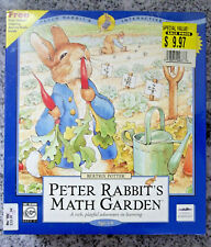 Peter Rabbit's Math Garden, Beatrix Potter, Mindscape, CD-ROM, 1996, NIB sealed picture