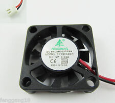 10x Brushless DC Cooling Fan 11 Blade DC 5V 30mmx30mmx06mm 3006 2 Pin Wire 0.15A picture