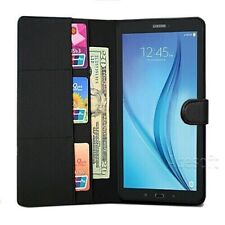 Leather Stand Case Holder Card Pocket Wallet for Samsung Galaxy Tab E 8.0 T377V picture
