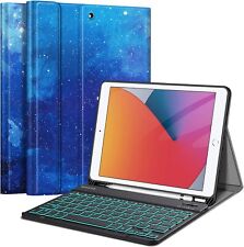 7 Color Backlight Keyboard Case for iPad 9th / 8th / 7th Gen Soft TPU Back Cover picture
