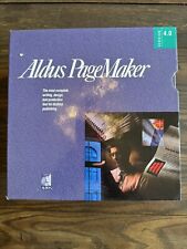Aldus Pagemaker V 4.0 For Macintosh / Vintage Desktop Publishing Software CIB picture
