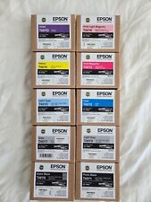 Epson P900 Ink Cartridges, 50ml Ultra Chrome Pro, Complete Set of 10. Sealed. picture