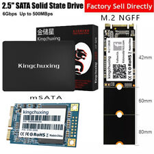 Kingchuxing 2TB 1TB 2.5''SATA III mSATA M.2 2280 NGFF Solid Hard State Drive SSD picture