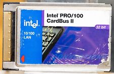 Vintage Intel PRO/100 Cardbus Ethernet 10/100 PCMCIA PC Card picture