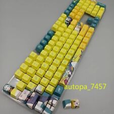 Anime Cyberpunk Edgerunners Sublimation Keycaps PBT 120 Keys Gifts For Keypads picture