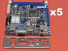 *LOT OF 5* Intel DH57JG LGA1156 DDR3 PCIe x16 Gen 2 USB 2.0 Mini-ITX Motherboard picture