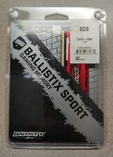 Crucial Ballistix Sport 2666 MHz DDR4 RAM Desktop Gaming Memory Single 8GB - Red picture