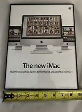 2009 Apple Small Posters  Qty 3 Framed 8.5 X  11 Excellent Mac Ads picture