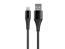 Monoprice Apple MFI Lightning to USB Type A Charge & Sync Cable - 1.5ft - Black picture