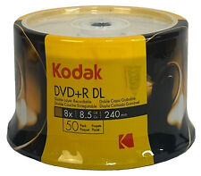 Kodak Double Layer 8.5GB 8X DVD+R DL (Logo Top) Lot picture