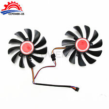 NEW Graphics Card Dual fan for XFX RX580 584 588 95mm Video Card Cooler Fan picture