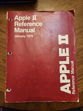 Apple II Reference Manual January 1978 Red Book picture